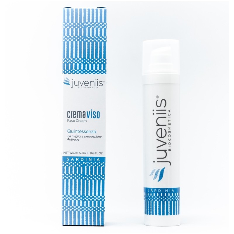 Crema Viso DermoEquilibrante Quintessenza 100% naturale Juveniis