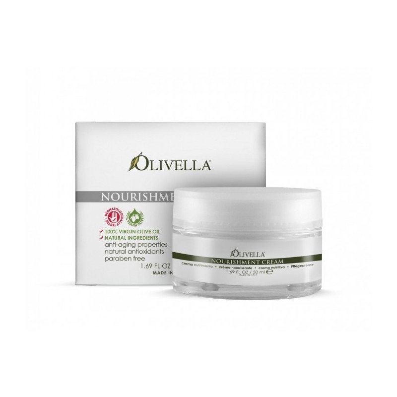 Pflegende Gesichtscreme Olivenöl 50ml - Olivella