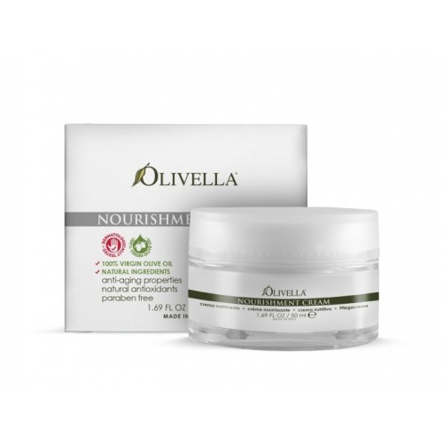 Crema viso nutrimento Olio di oliva 50ml - Olivella