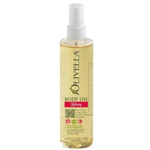 Olio corpo Rilassante con olio d'oliva 250ml - Olivella