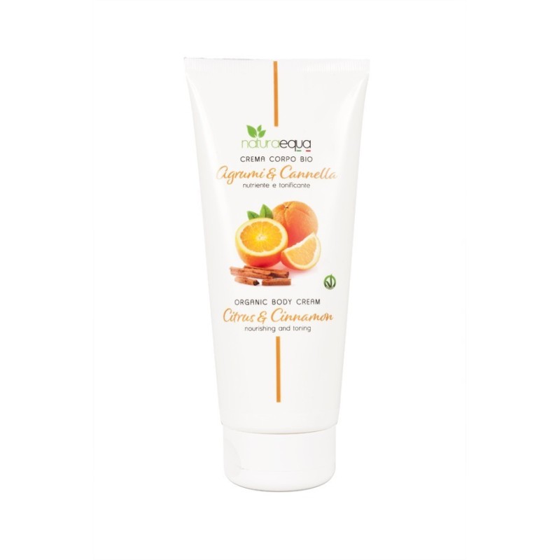 Bio Körpercreme Zitrus und Zimt | Pflegend 200 ml