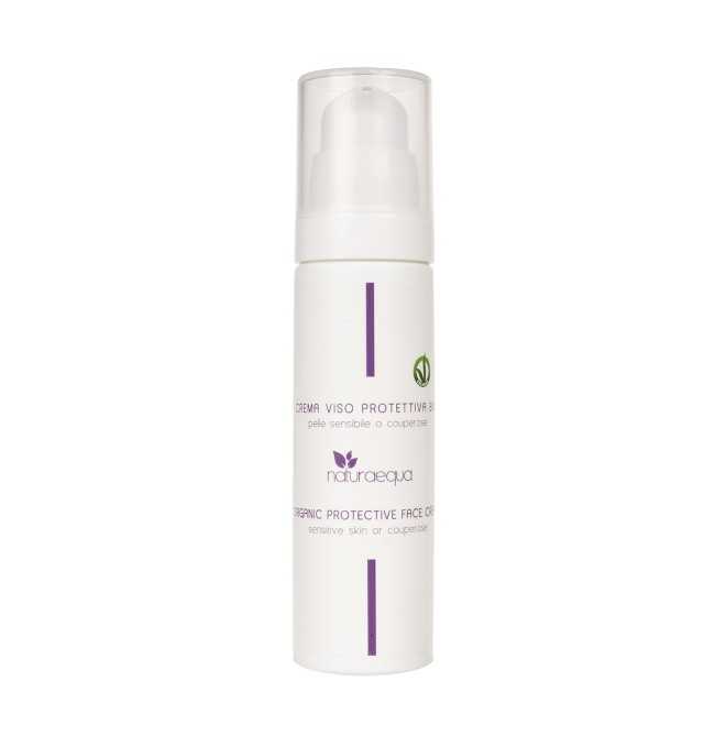 Crema Viso Protettiva BIO Naturaequa 50 ml | Pelli Sensibili e Rosacea