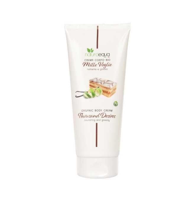 Crème Corps BIO Mille Voglie 200 ml | Super Nourrissante et Hydratante